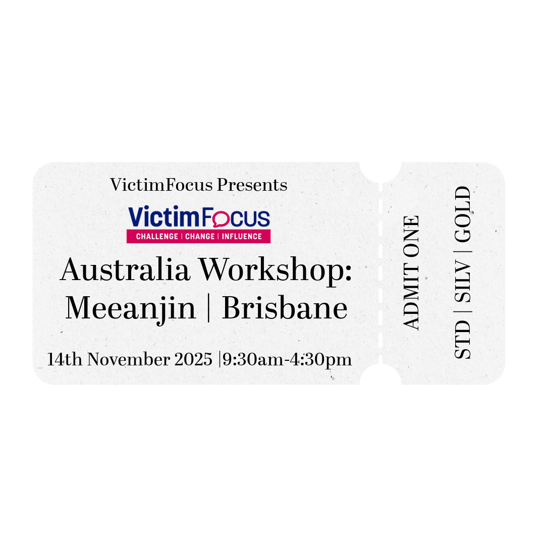 REMAINING TICKETS FINAL SALE: Addressing VAWG & Family Violence Through Psychology, Politics, and Policing - Australia!