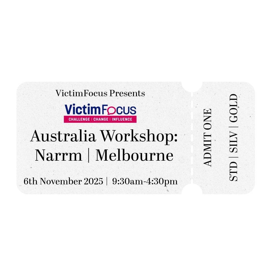 REMAINING TICKETS FINAL SALE: Addressing VAWG & Family Violence Through Psychology, Politics, and Policing - Australia!
