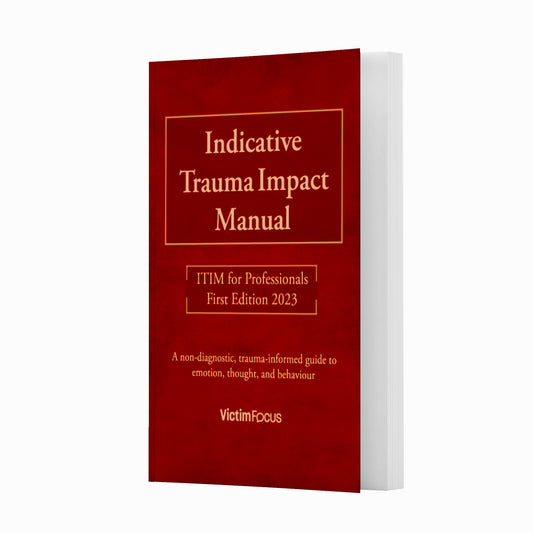 Indicative Trauma Impact Manual 2023 (ITIM) - FINAL SALE - Was £24.99 now £14.99