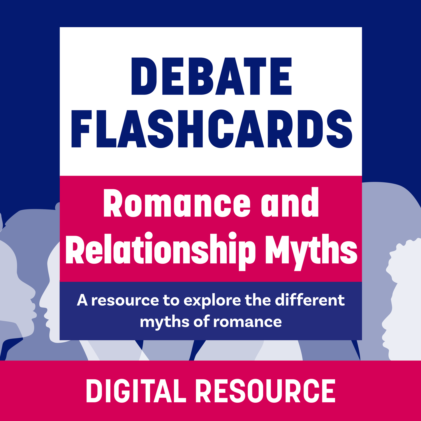 Debate Flashcards: Romance and Relationship Myths - Digital Flashcards and Resource