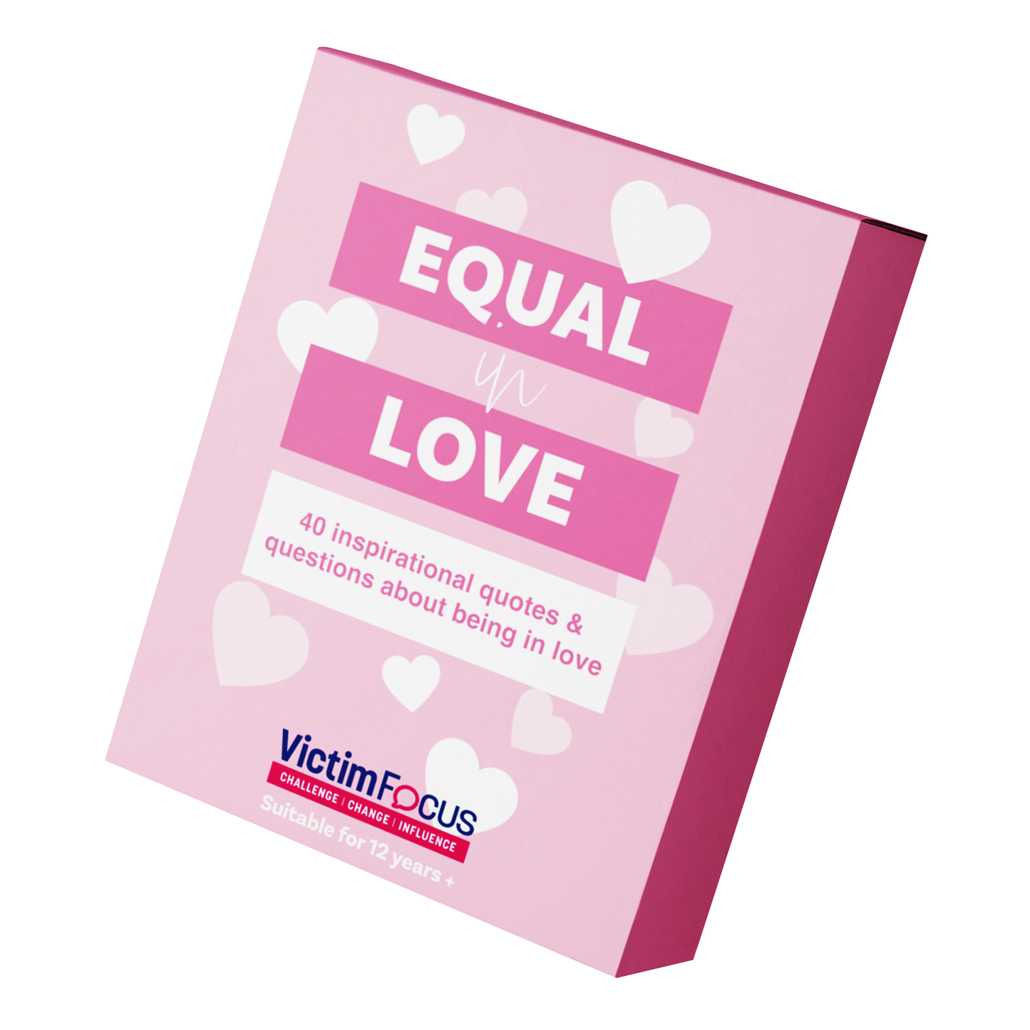 Equal in Love: 40 inspirational quotes and questions about being in love