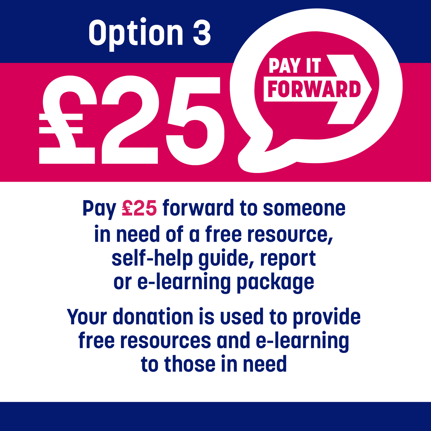 VictimFocus Pay it Forward Option 3