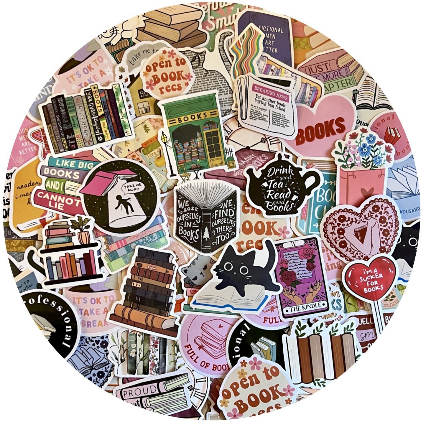 Book-Ish Sticker Packs