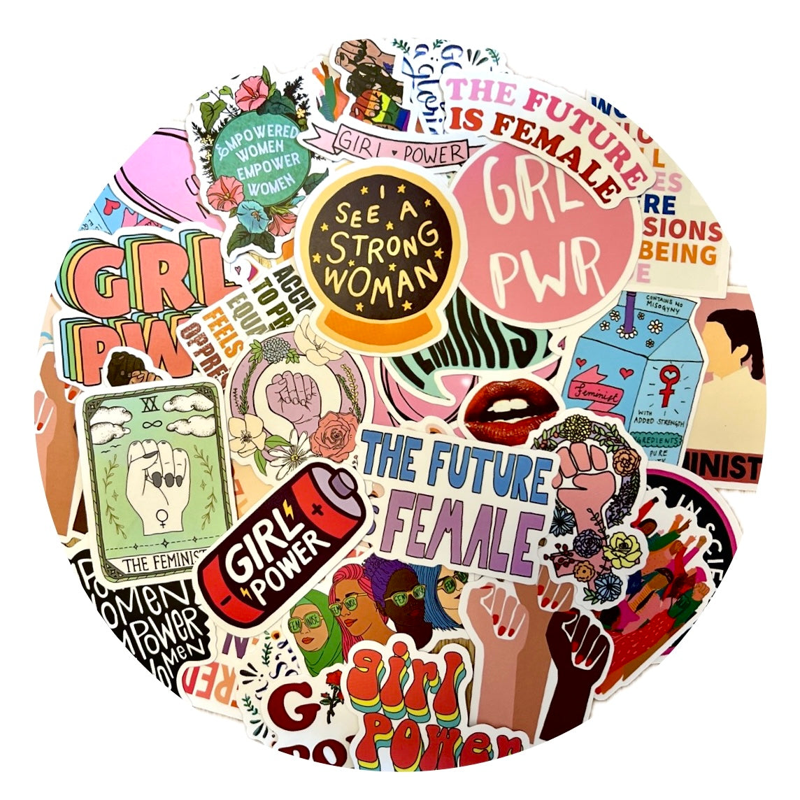 Feminist & Empowerment Sticker Pack