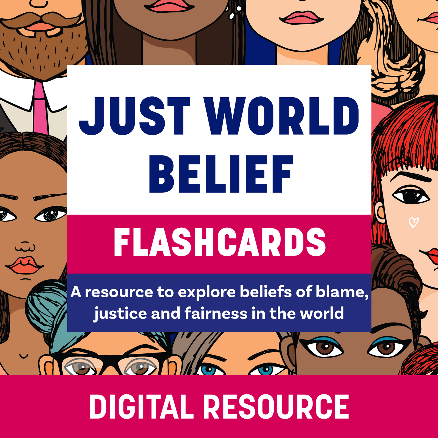 Just World Belief - Digital Flashcards and Resource