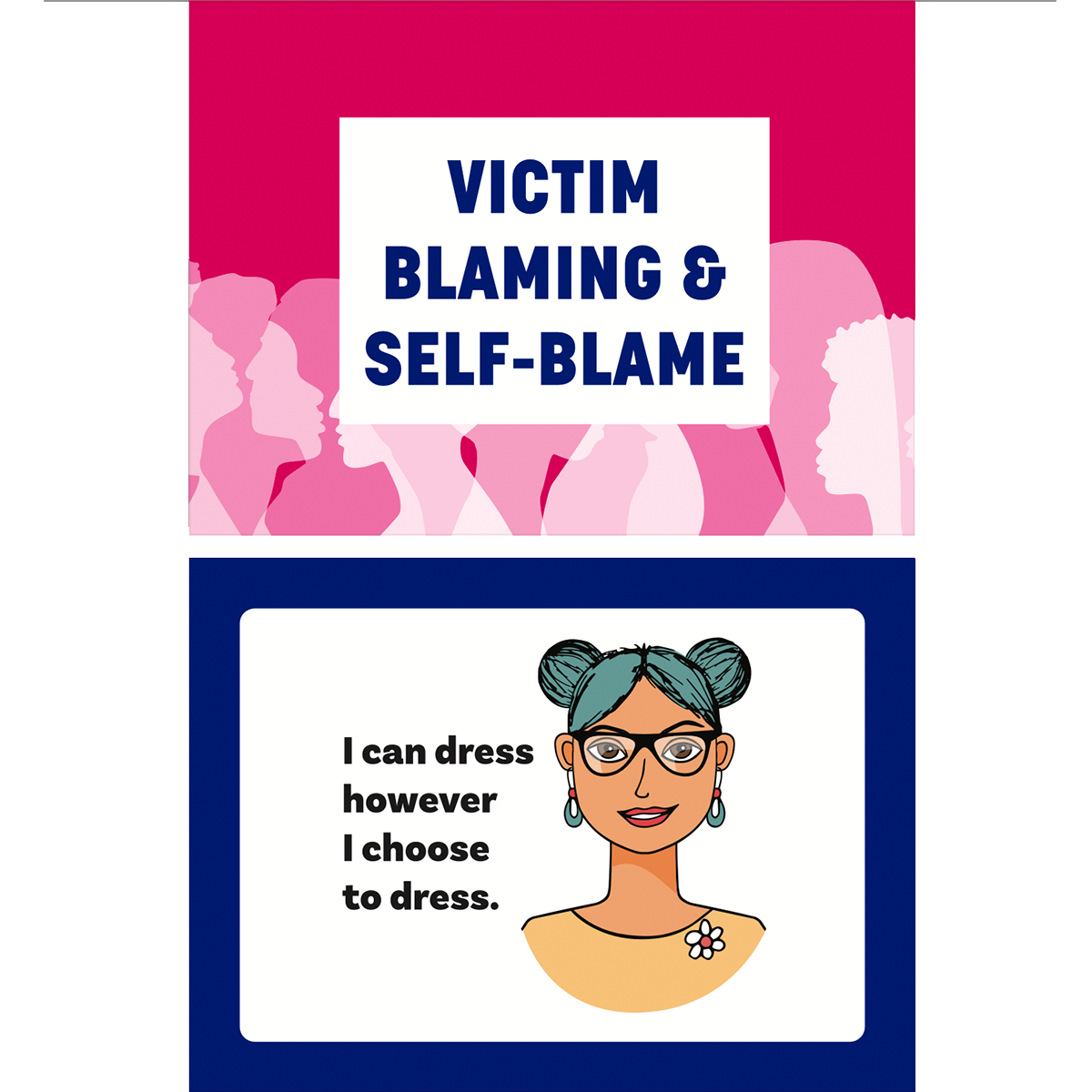Victim Blaming and Self Blame - Digital Flashcards and Resource