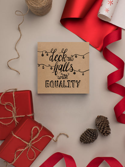 Limited Edition Feminist Christmas Cards - 16 Pack