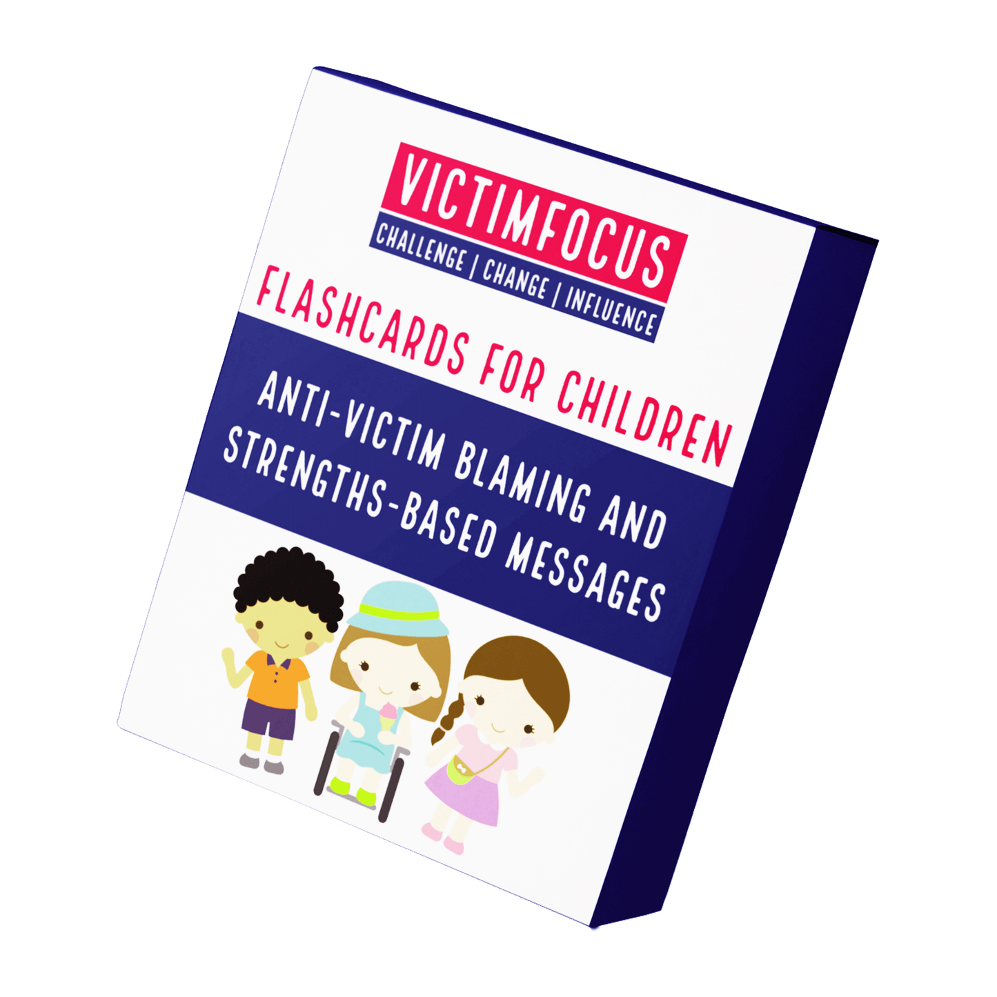Flashcards for Children: Anti-Victim Blaming and Strengths-Based Messages